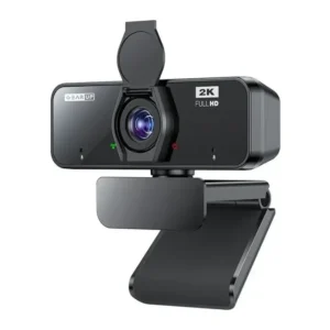 GearUP K450 2K HD Webcam with Privacy Cover & Built-in Mic