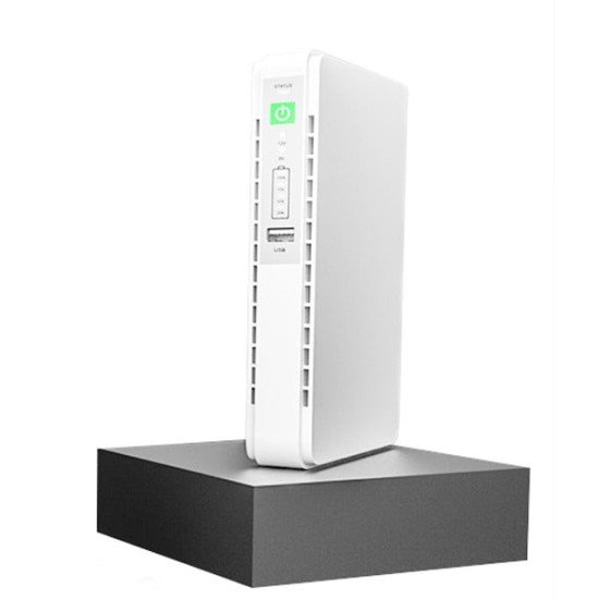 SKE POE 432P Mini DC UPS 10400mAh - Router, ONU & CCTV Backup - Image 4