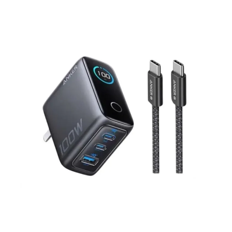 Anker 100W Smart Display GaN Charger Lite – B121B - TechFeri Bangladesh