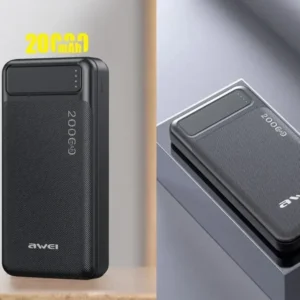 Awei P6K 20000mAh Power Bank – Dual USB Output