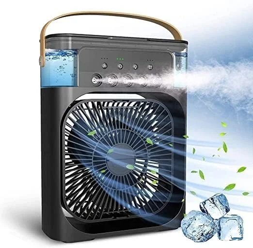 Extonic ET-C702 Air Cooler Fan with Mist – Blue - TechFeri Bangladesh