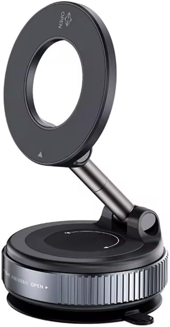 Magnetic Vacuum Phone Holder K007 – Dual Hold Mount - TechFeri Bangladesh