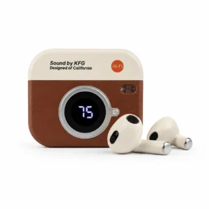 Q86 Camera Design TWS Earbuds – LED Battery Display