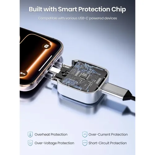 X01 Auto-Eject Charging Separator – Type-C Overcharge Protection - Image 4